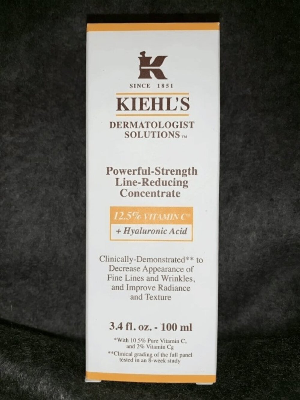 Kiehl's Powerful-Strength Line-Reducing Concentrate 100mL 3.4oz New - Picture 4 of 4